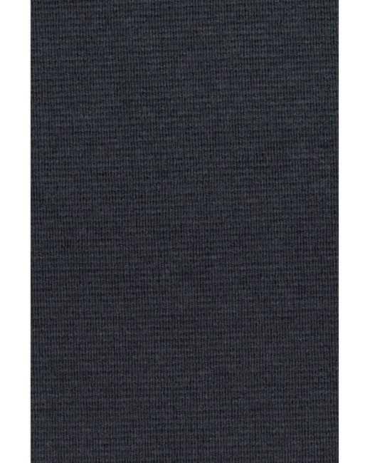Paul Smith Blue Half-Zip Long-Sleeved Sweater for men