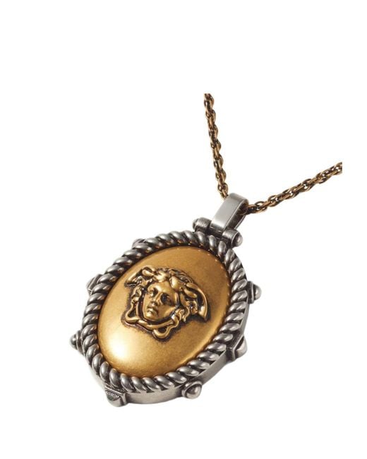 Versace Metallic Tivoli Necklace for men