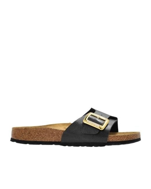 Birkenstock Brown Catalina Buckled Sandals