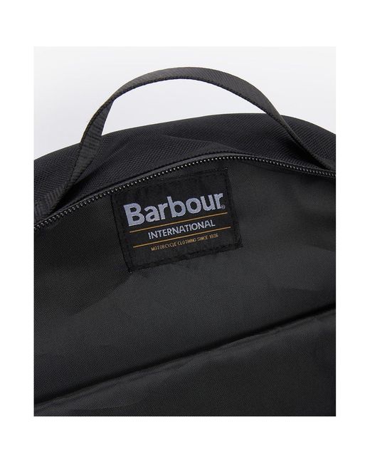 Barbour Black Knockhill Essential Backpack for men