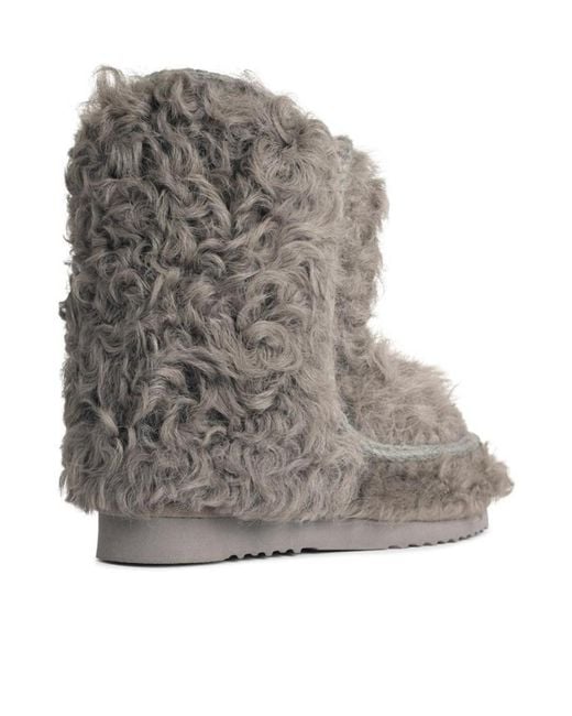 Mou Gray 'Eskimo 24' Short Boots