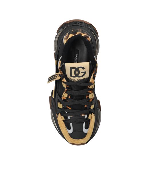 Dolce & Gabbana Black Sneakers Airmaster