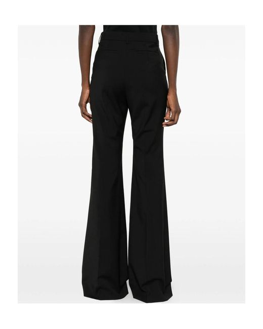Sportmax Black Casual Pants With Belt Loops