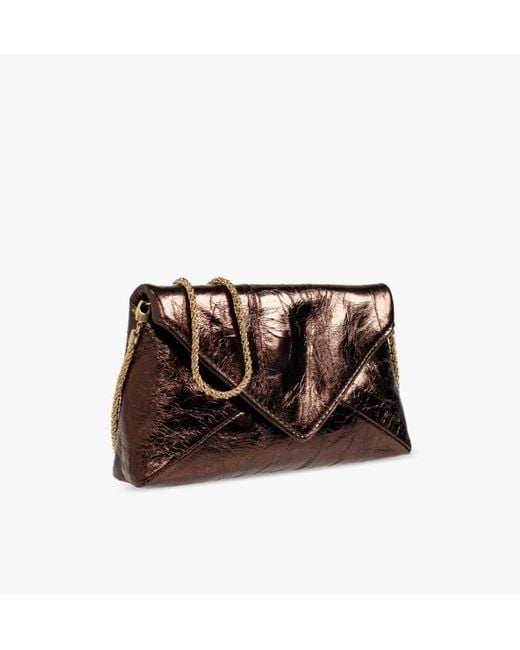 Dries Van Noten Brown Chain Shoulder Bag