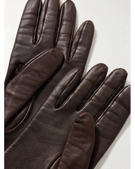 Khaite Multicolor Remo Mid Leather Gloves