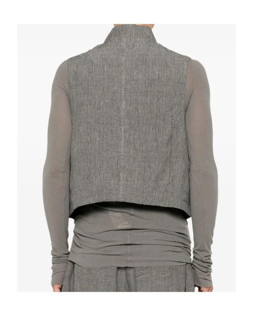 Ziggy Chen Gray Sleeveless Vest for men