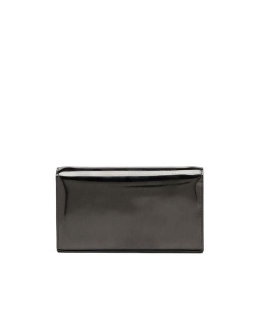 DIESEL Black 1Dr Mirrored Wallet