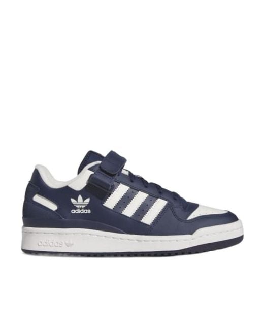 Adidas Originals Blue Sneaker Forum Low for men