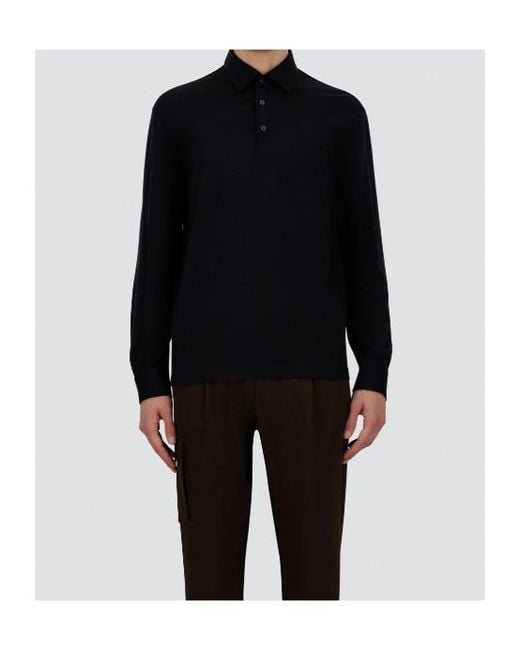 Herno Blue Resort Polo Shirt for men