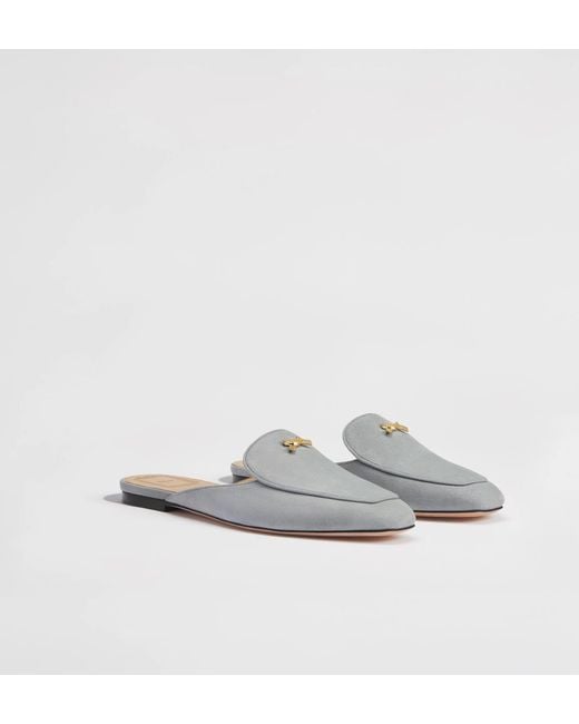 Dior White Baby Bow Mule
