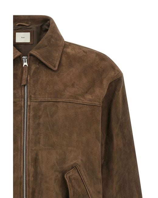 DUNST Brown Long-Sleeve Jacket for men