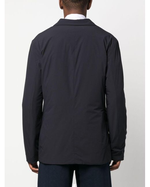 Aspesi Blue Single-Breasted Suit Jacket for men