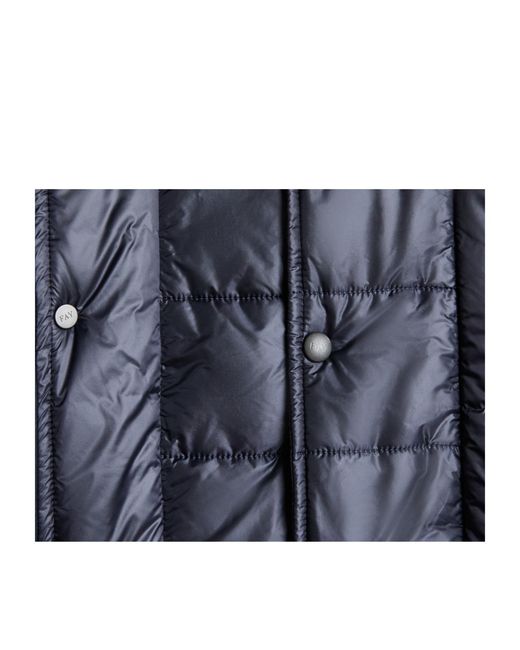 Fay Blue Double-Front Padded Jacket for men