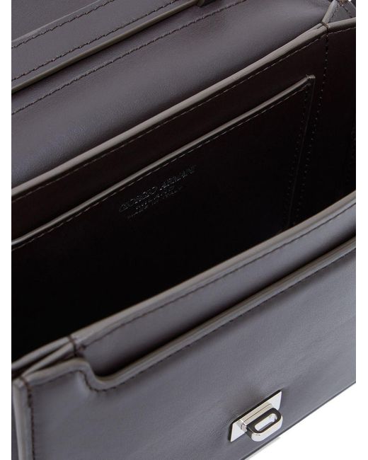 Giorgio Armani Gray Corso Como Shoulder Bag