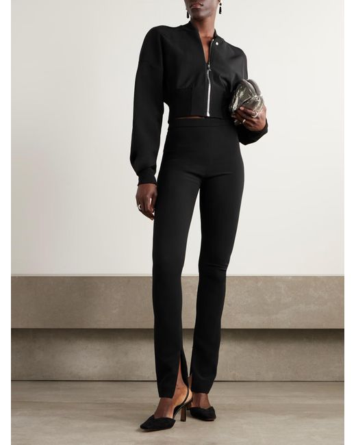 Stella McCartney Black High-Waist Trousers