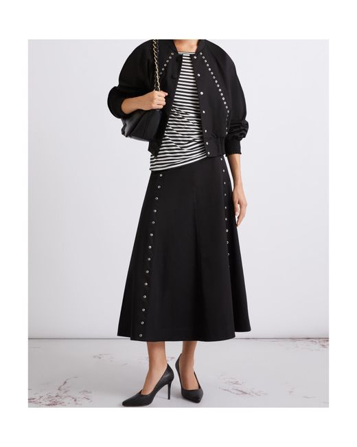 Marella Black Flared Skirt