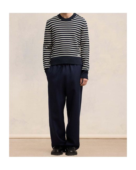 AMI Blue Sweaters for men
