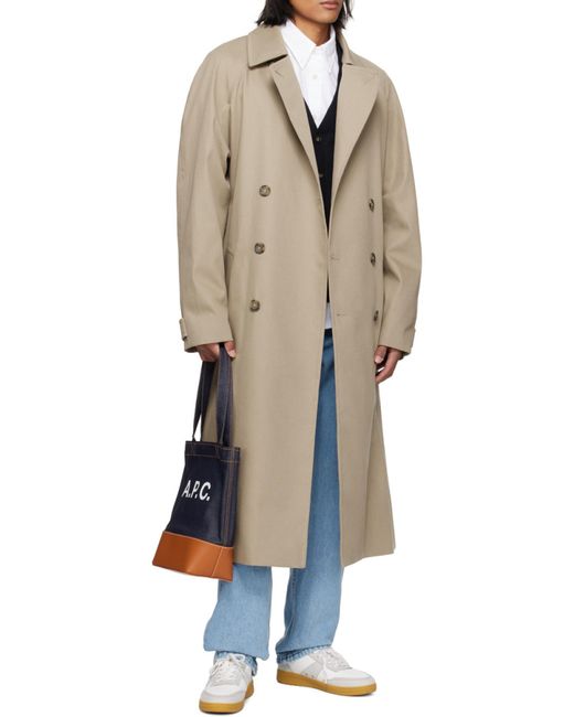 A.P.C. Blue Straight-Leg Jeans for men