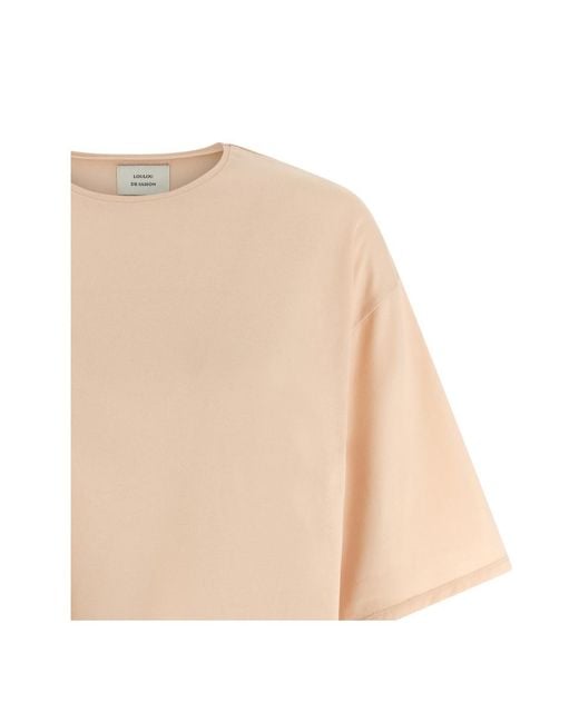 Loulou de Saison Natural Round-Neck T-Shirt