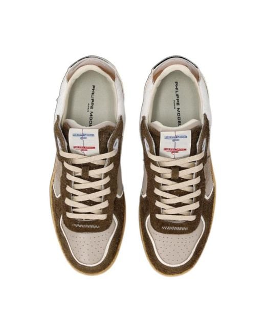 Philippe Model Brown Pgal Sneakers for men