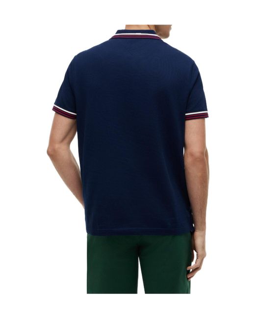 Tommy Hilfiger Blue Short Sleeve Polo Shirt for men