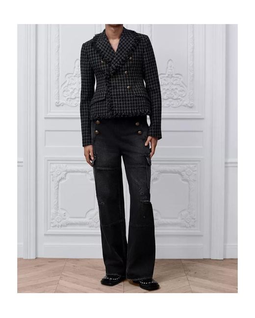 Dior Black Cropped Bar Jacket for men