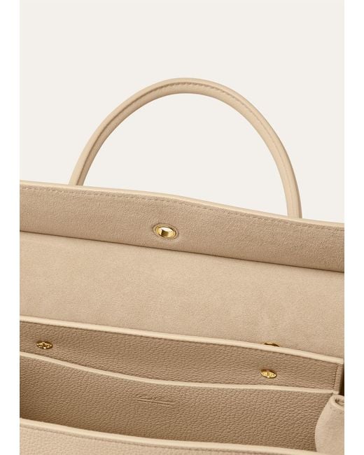Loro Piana Natural Loom Bag L25 Handbag