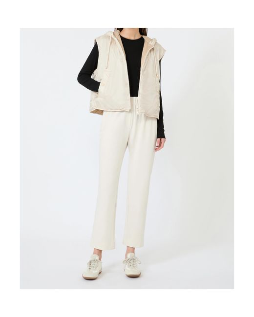 Weekend by Maxmara Natural Accenni Reversible Hooded Gilet