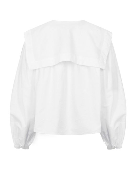 Polo Ralph Lauren White Polo Cotton Blouse