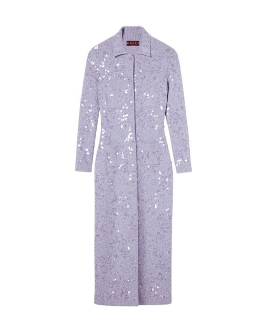 polo sequin dress Olga Jumbo Sequin Polo Dress by NARCES