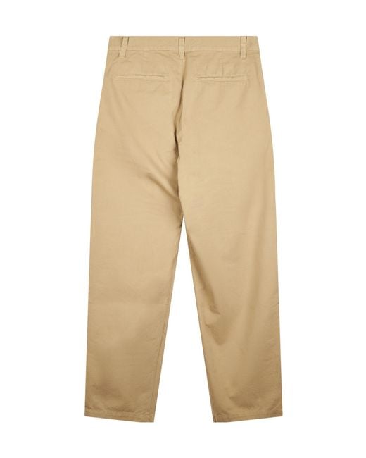 A.P.C. Natural Mid-Rise Trousers for men