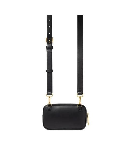 Versace White Zipper Shoulder Bag
