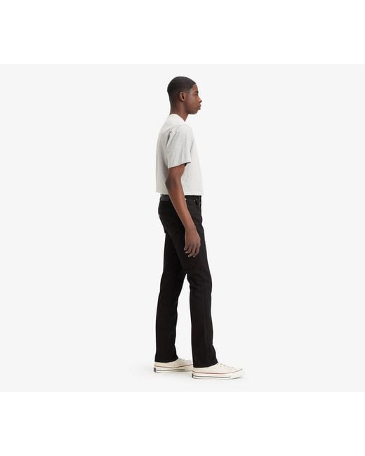 Levi's Black 511 Elastic Denim Pants for men