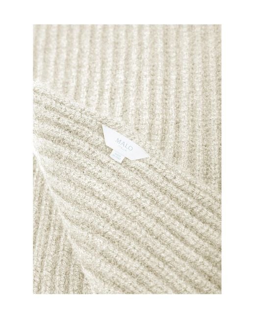 Malo White Scarf for men