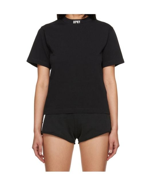 Heron Preston Blue Logo-Print Short-Sleeved T-Shirt