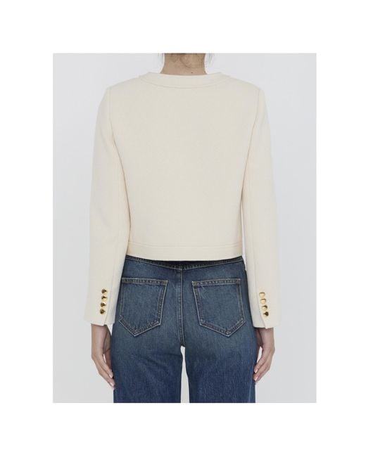 Céline White Dani Jacket