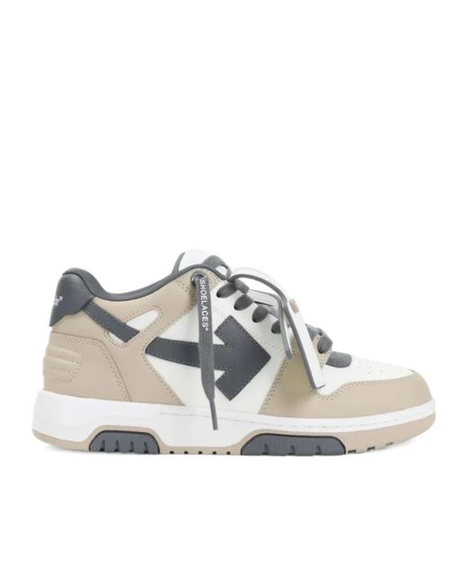 Off-White c/o Virgil Abloh White Out Of Office Lace-Up Sneakers for men