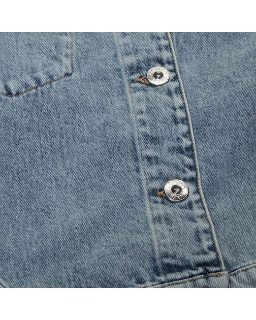 Lanvin Blue Long Sleeved Denim Jacket