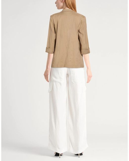 Rag & Bone Natural Plain Colour Single-Breasted Blazer
