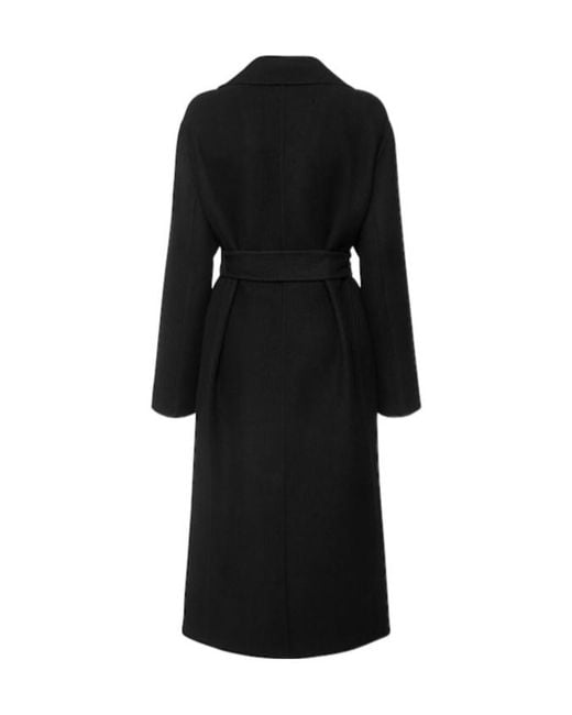 The Row Black Long-Sleeved Coat