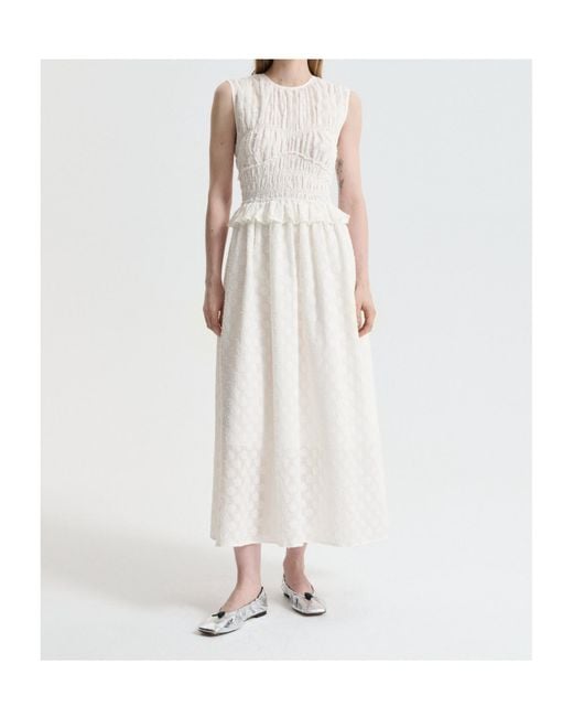 CECILIE BAHNSEN White Dinah Dress