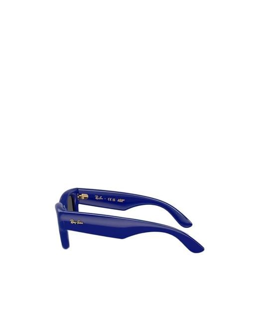 Ray-Ban Blue Geometric Frame Sunglasses for men