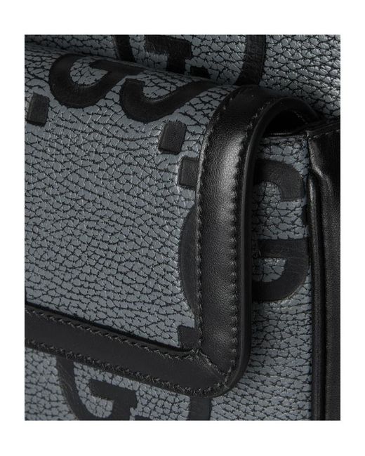 Gucci Black Gg Jumbo Small Crossbody Bag for men