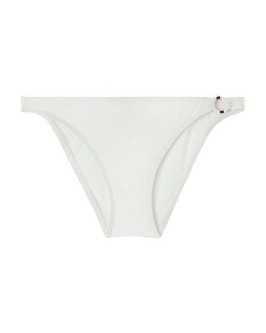 Loro Piana White Ring Marine Bikini Swimsuit