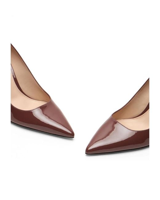 Stuart Weitzman Brown Stuart Power Pump 85