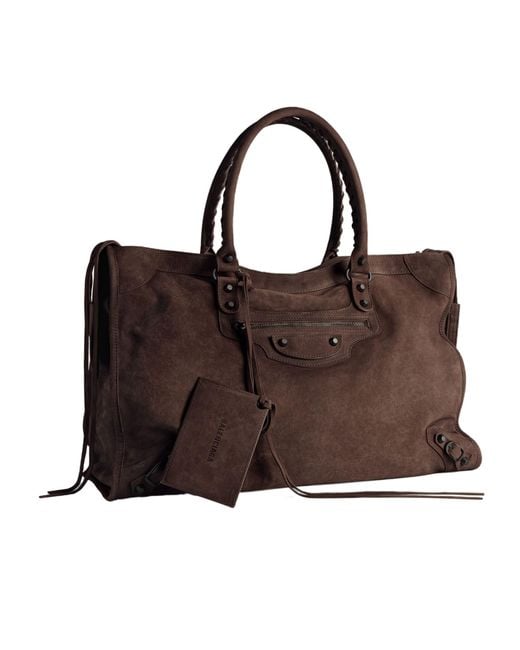 Balenciaga Brown Le City Bag Large for men