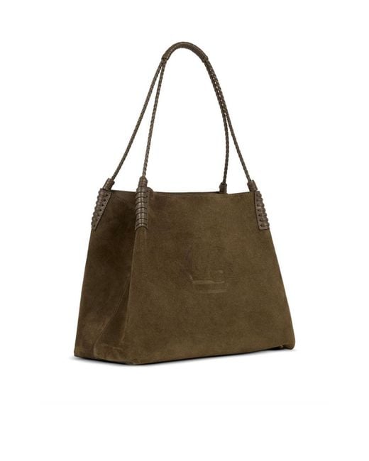 Etro Brown Large Libra Tote Bag