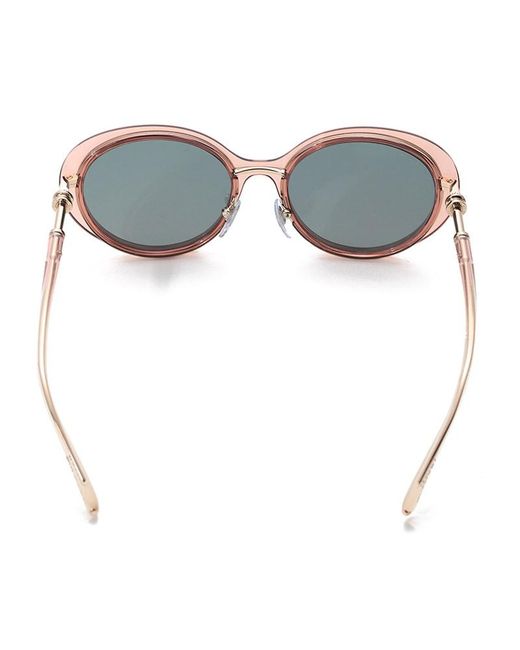 BVLGARI Pink Round Sunglasses
