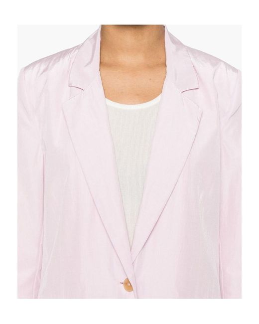 Forte_forte Pink Lapels Blazer