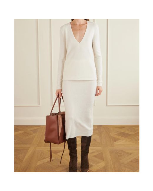 Gabriela Hearst Brown Marija Leather Tote